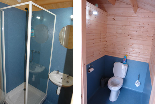 Shower / Toilet Cabin